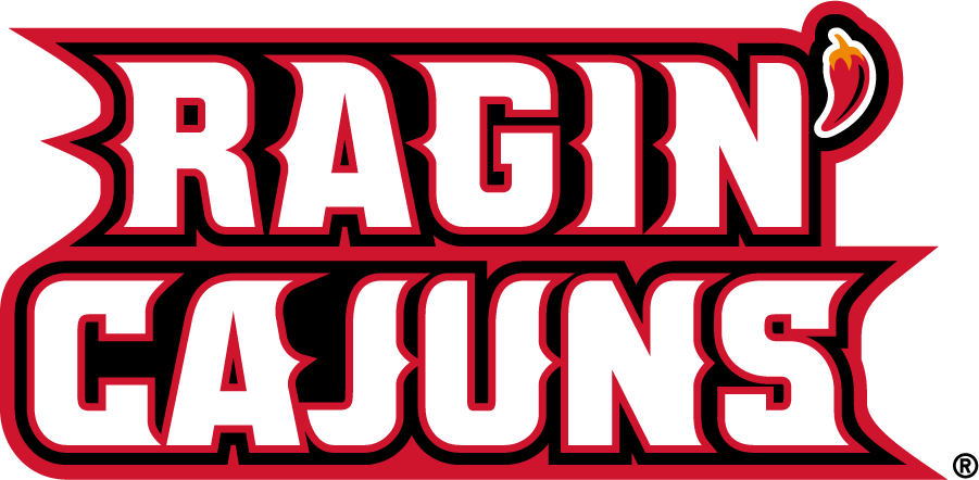 Louisiana Ragin Cajuns 2013-2015 Wordmark Logo iron on transfers for clothing